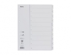 Biella Register Karton A4 1-10, 4Loch