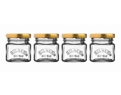 Kilner Einmachglas 4er Set mini 55ml