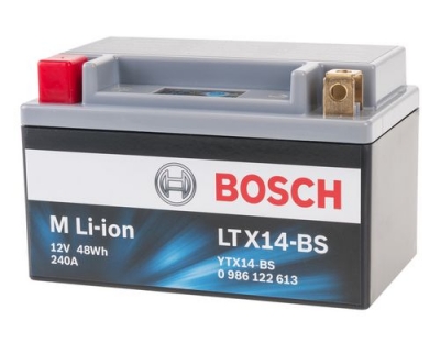 Bosch Automotive Motorradbatterie LTX14-BS