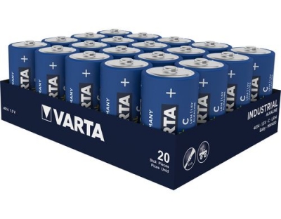 VARTA Industrial Batterie C, 1.5V, 20Stk
