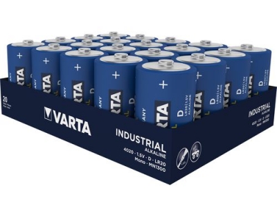 VARTA Industrial Batterie D, 1.5V, 20Stk
