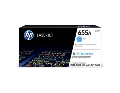 HP Toner 655A - Cyan (CF451A)