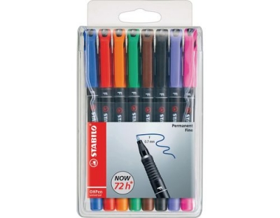STABILO OHPen Universal Perm. F 8er Etui