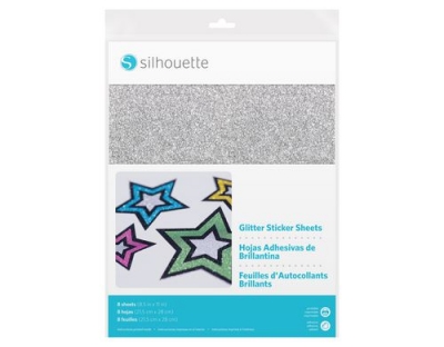 Silhouette Stickerpapier Glitter