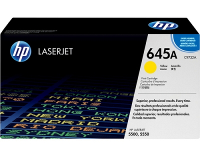 HP Toner 645A - Yellow (C9732A)