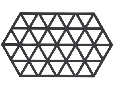 Zone Tischset Triangles schwarz