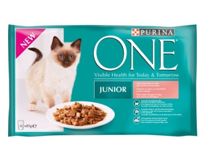 Purina One Nassfutter Junior Lachs