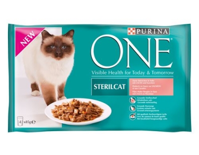 Purina One Nassfutter Sterilcat Lachs