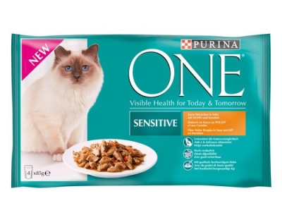 Purina One Nassfutter Sensitive Huhn