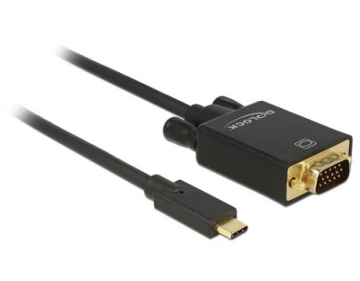 Delock USB-C - VGA Kabel, 1m