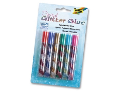 Folia Glitter Glue Spiral