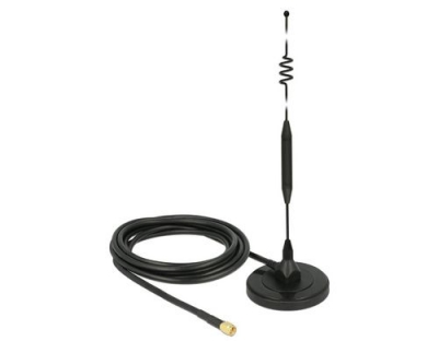 Delock LTE & LoRa Antenne, 6dBi, Magnetfuss
