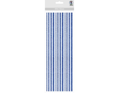 URSUS Glitter-Stripes blau
