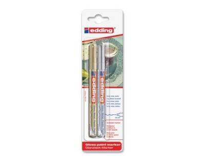 Edding Lackmarker 780 gold, silber