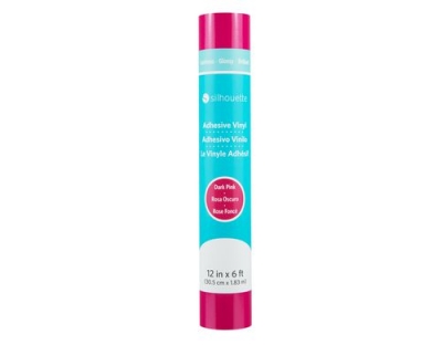 Silhouette Glossy Vinyl dunkelpink