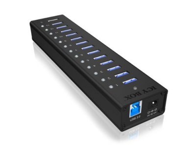 ICY BOX IB-AC6113, 13x USB3.0 Hub,