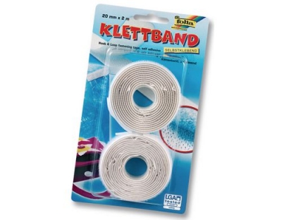 Folia Klettband selbstklebend