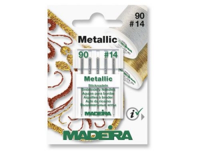 Madeira Maschinennadel Metallgarne 90/14