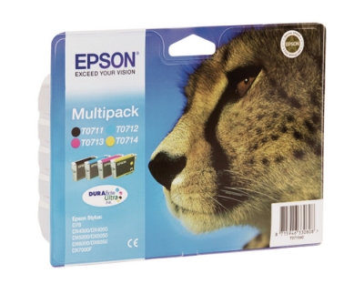 Tinte Epson C13T07154012 4 farbig