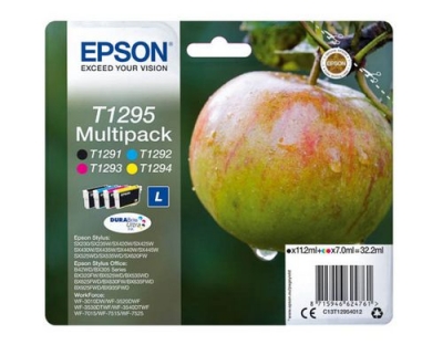 Tinte Epson C13T12954012, Multipack BYMC