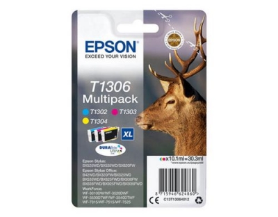 Tinte Epson C13T13064012, Multipack c/m/y