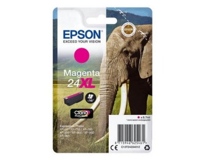 Tinte Epson C13T24334012, Nr. 24XL, magenta