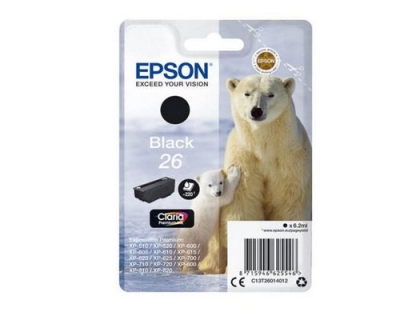 Tinte Epson C13T26014012, schwarz