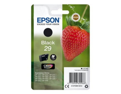 Tinte Epson C13T29814012, black, 175 Seiten