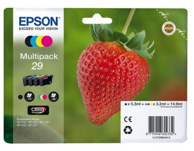 Tinte Epson C13T29864012 Multipa, bk,c,m,y