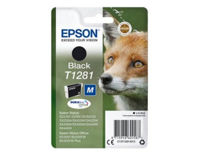 Tinte Epson C13T12814012, schwarz, , 5.9ml