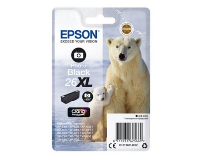 Tinte Epson C13T26314012 XL, photo schwarz