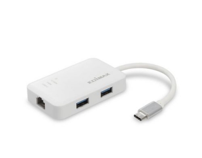 Edimax EU-4308: USB-C zu 1Gpbs LAN, 3xUSB3