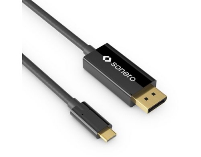 Sonero USB-C - Displayport Kabel, 1.5m