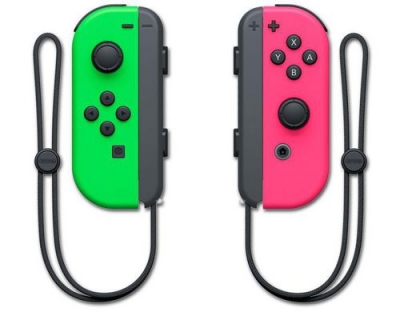 Nintendo Switch Joy-Con Set Neon-Grün/Pink