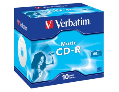 CD-R Audio Medien 10 Pack 700MB/80Min.