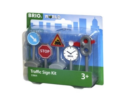 BRIO Verkehrszeichen-Set