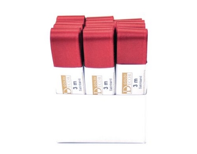 Goldina Doppelsatin-Band 25 mm