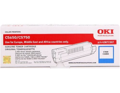 Toner cyan zu OKI C5650/5750