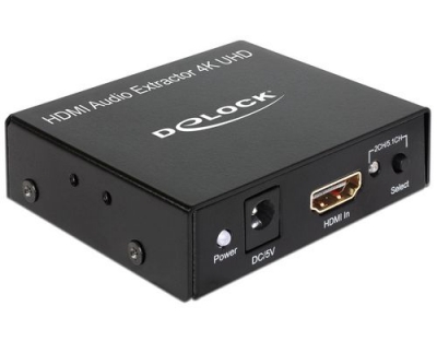 Delock HDMI Audio 5.1 Extractor, 4K