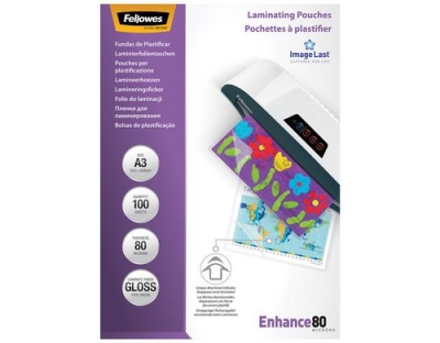 Fellowes Laminierfolien A3, 80 Mikron