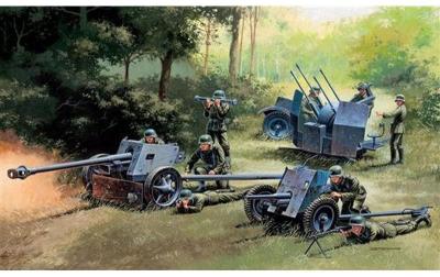 Italeri Guns Set PAK 35/40 FLAK 38