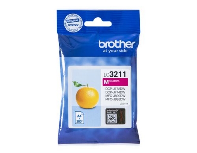 Tinte Brother LC-3211M, magenta,