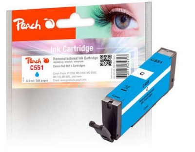 Peach Tinte Canon CLI-551 cyan