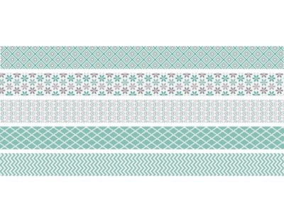 Heyda Washi Tape Pastell mini mint