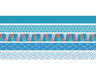 Heyda Washi Tape Triangle azur