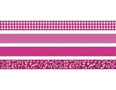 Heyda Washi Tape Colour Code pink