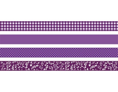 Heyda Washi Tape Colour Code purple