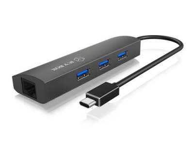 ICY BOX IB-HUB1406-C, 3x USB3,1x USB Type-C