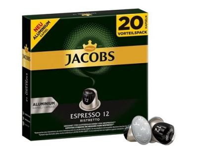 Jacobs Kaffeekapseln Espresso 12 Ristretto