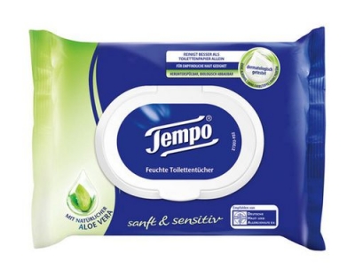 Tempo Feuchttücher sanft&sensitiv Aloe Vera